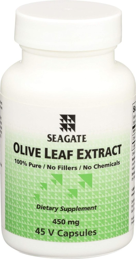 Doctor-Recommended 450mg Olive Leaf Extract Capsules – 45 Count for Wellness