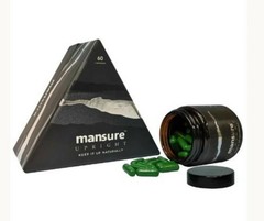 100 % Natural ManSure TESTOSTERONE BOOSTER 60 Capsules j095