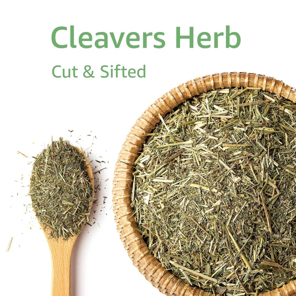 Cleavers Herb Galium Aparine – Dried Cut & Sifted Loose Leaf Herbal Tea