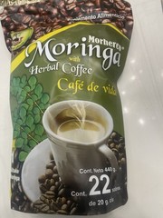 Moringa Herbal Coffee 44 Sachets 4 In 1 Reishi Shiitake Nutrition, Detox,Energy