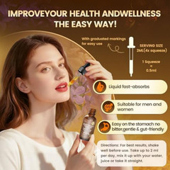 25-in-1 Liposomal Black Walnut Wormwood Clove Tincture, Cleanse for Humans Drops