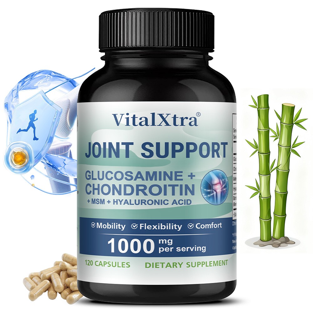 Joint Supplement With Chondroitin Support Mobility Flexibility Comfort 120 Caps