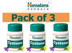 HIMALAYA CYSTONE 180 Tablets (60 Tablet x 3 pack), Remove Kidney Stones