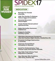 FAFORLIFE SPIDEX 17 . Women’s Fertility