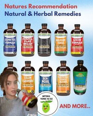 Pick your BITTERS 16oz Herbal Soursop Bitters with Moringa, Sea Moss +10 Herbs