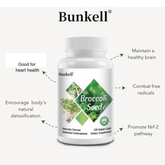 Broccoli Sulforaphane Capsules 660mg – Good for Heart Health and Brain Health