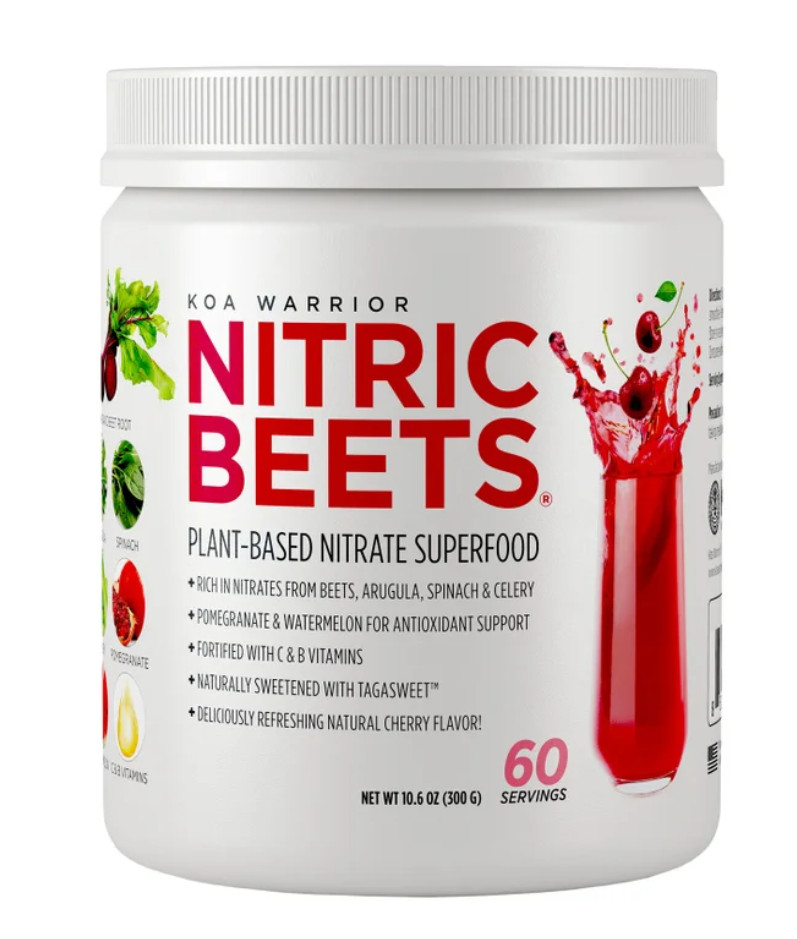Koa Warrior Nitric Beets, Plant-based Nitrite Superfood Mix, 10.6 oz