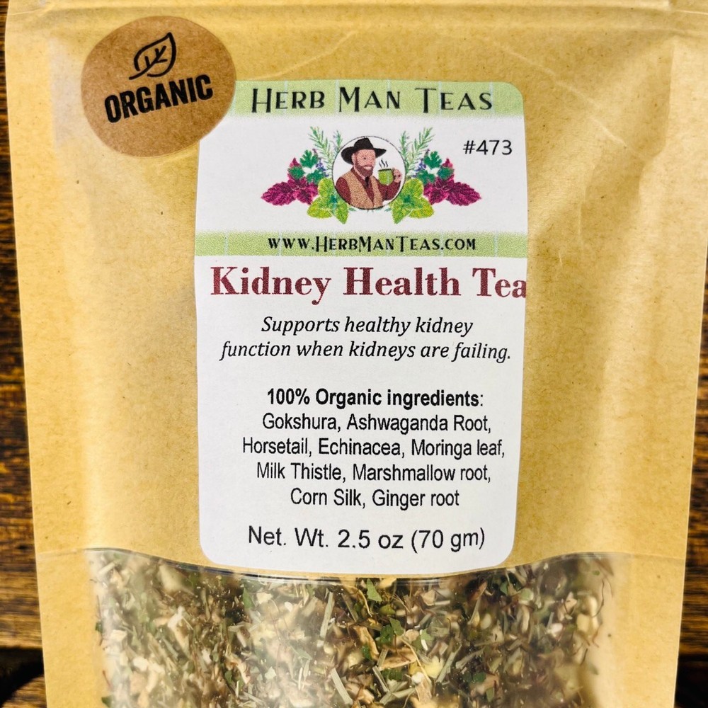 KIDNEY HEATLH TEA- Supports weak kidneys and improves function