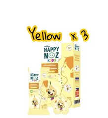 Happy noz Onion Essential Oil Sticker Organic Stuffy Nose (6PCS/Box × 3)