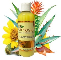 ARNICA MONTANA GEL 8 Oz NO colorants SUPPORT RELIEF BRUISES MUSCLE ACHES CREAM