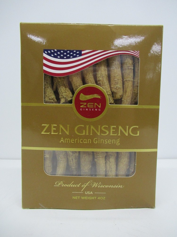 American Wisconsin Ginseng Root —Small Long Root (4oz/Box)