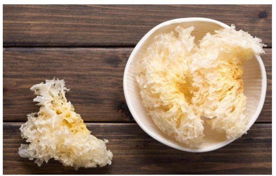 Organic Wood White Ear Mushroom TREMELLA Gluten Free Natural Cough Remedy銀耳