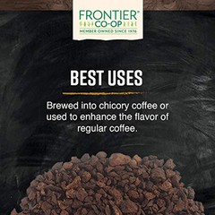 Bulk Roasted Chicory Root 1 Pound Caffeine Free Coffee Substitute Flavorful