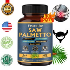 Saw Palmetto 9150mg – Premium Prostate Health Support Supplement for Men