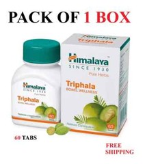 Himalaya Triphala for Bowel Wellness- 60 tablets FREE N FAST DELIVERY