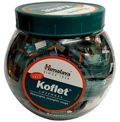 Himalaya Koflet (1 PC x 75 Lozenges ) For Dry Cough & Sore Throat | FREE SHIPPNG