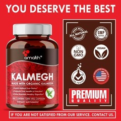 Organic Kalmegh Powder Andrographis Paniculata Liver Health 1500mg 120 Capsules