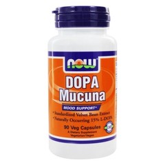 NOW Foods DOPA Mucuna, 90 Capsules