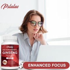 Red Korean Panax Ginseng 4800mg – High Strength Ginsenoside, Energy & Endurance