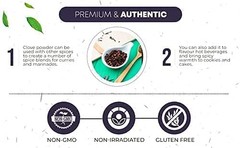 Hand Picked USDA Certified Premuim Grade Organic Whole Cloves 3.5oz (100g)