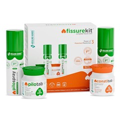 Healing Hands FissureKit Complete Fissure Care Kit 2 Pilo Spray + Consti Tabs