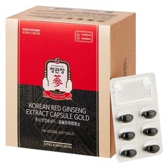JUNG KWAN JANG Korean Red Ginseng Extract Capsule Gold – Vegan Energy