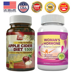 Apple Cider Vinegar 1500mg Weight Management Woman’s Hormone Balance Supplement