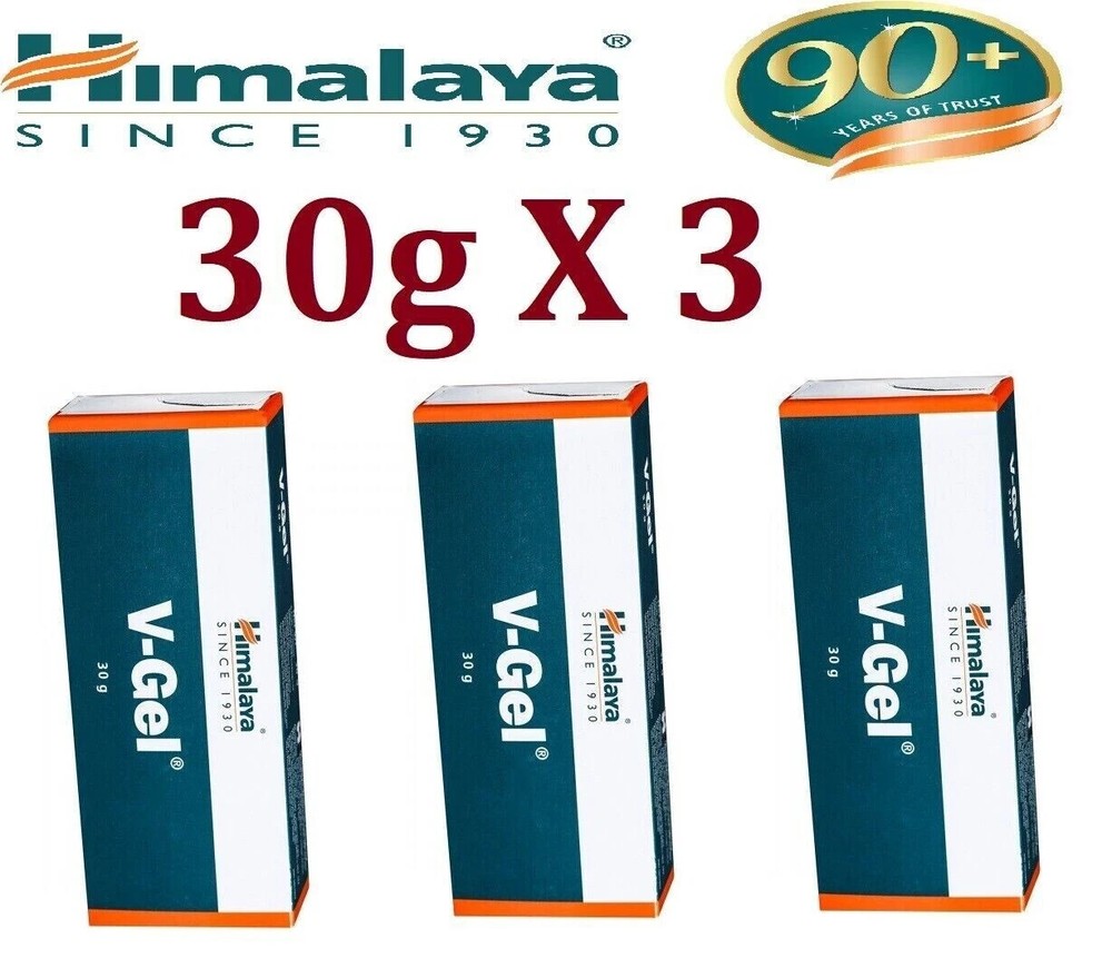 🌿 Himalaya V-Gel 30g x3 | Women’s Intimate Health Support | Exp 04/2027 |