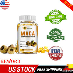 MACA Male Enhancement Bigger Thicker Stronger Sex Pills Boost for man 120 Caps