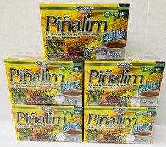 5 PACK Te Pinalim Plus GN+Vida Tea Piñalim Pineapple Diet 150 bags 150 days
