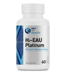 Envida Life Key of Health H2 Eau Platinum Molecular Hydrogen Water 60 tabs NEW