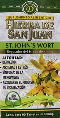 Hierba de San Juan 90 tabletas natural vitamin A B and C