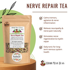 Nerve Pain & Tingling Relief Kit – Ayurvedic Neuropathy Oil, Tea & Tonic