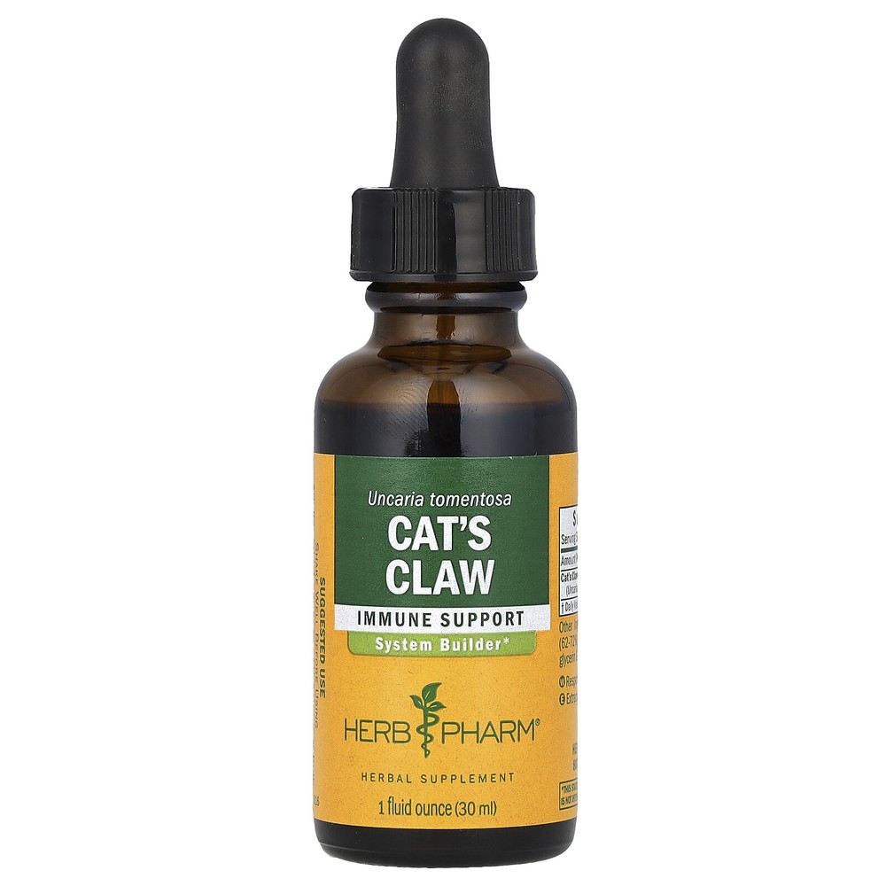 Herb Pharm Cat s Claw 1 fl oz 30 ml Gluten-Free