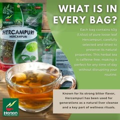 Hercampuri – 100% Natural Gentianella Alborosea 40g – Natural Detox from Peru
