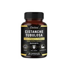 Organic Cistanche Tubulosa High Potency Support Muscle Mass 30/60/120 Capsules