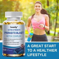 Parasite Blast Detox Complex Capsules – Supports Full Body Cleanse & Detox