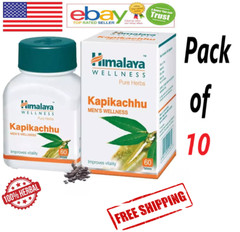 10X KAPIKACHHU Himalaya 600 Tabs With Long Expiry & Free Shipping