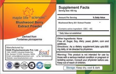 Blushwood Berry 20:1 Extract Powder Fontainea picrosperma EBC – 46 NO Fillers