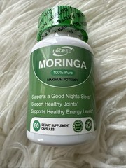 Locred Moringa Powder Capsules 800mg Pure Max Potency 60pcs Dietary Supplement