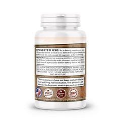 Mushroom Complex Supplement Capsules Mushrooms Lions Mane, Reishi, Turkey Tail