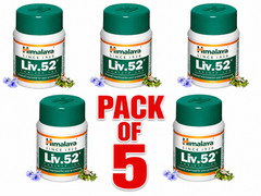 5 Bottles 500 Tabs Liv. 52 FREE SHIP Expiry 2027 USA Quick Dispatch