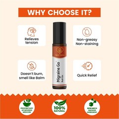 Herb Tantra Migraine Go Roll On 9ml Bottle