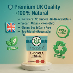 Rhodiola Rosea Capsule 6000mg-(1% Salidrosides & 5%Rosavin)-100% Natural-180Caps
