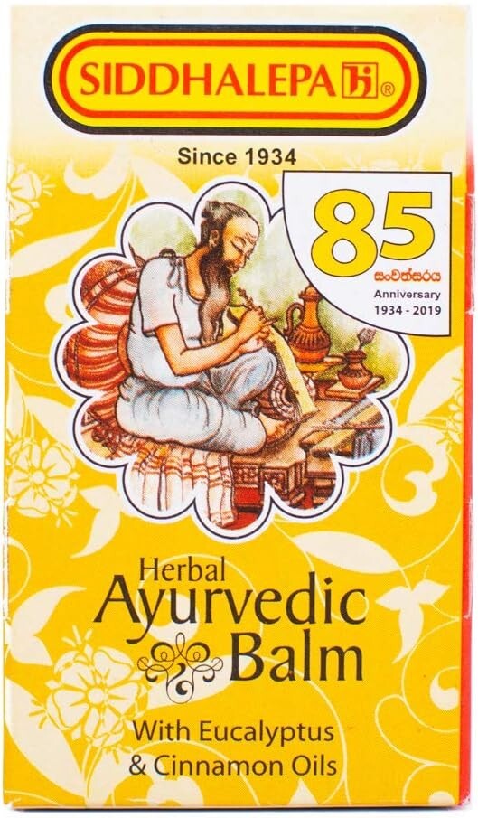 Siddhalepa Herbal Balm 100g – Ayurvedic Remedy for Aches & Pains – Fast Shipping