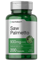 Horbaach Saw Palmetto Extract 200 Caps Non-GMO Gluten Free EXP 11/27