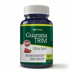Super Guarana Extract 1000mg Best 90 Tablets High Potency FREE Shipping