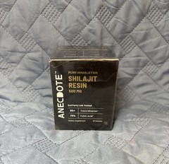 Anecdote Pure Himalayan Shilajit Resin 500 mg 30 Sachets