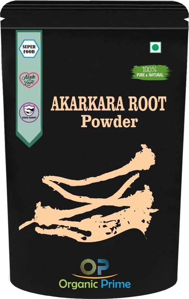 Organic Prime Pure Akarkara Root Powder (Anacyclus Pyrethrum) – Natural Vitality