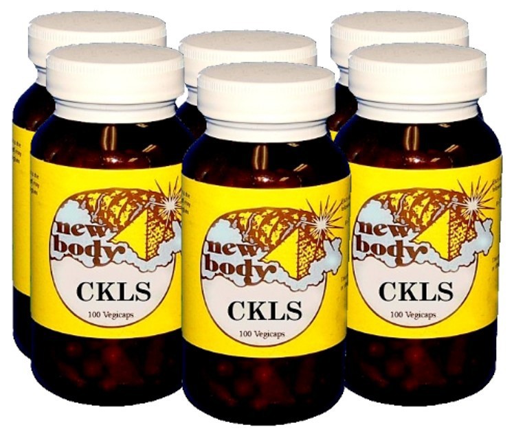 CKLS COLON CLEANSER Six Pack (6) NEW BODY PRODUCTS 100 Vegicaps